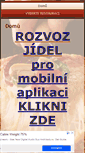 Mobile Screenshot of ceskapizza.cz